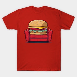 Couchburger therapy T-Shirt